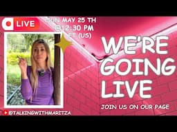 Share Your Heart and Stories ⁨@TalkingWithMaritza⁩ LIVE 5/25 @ 12:30 pm (US ET)❤️