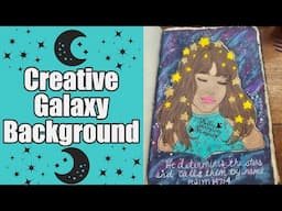 Galaxy Background with Shalon