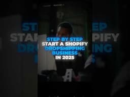 How I’d Start a Shopify Dropshipping Store in 2025 (If I Had to Start Over)