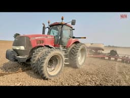CASE IH 335 MAGNUM Tractor Planting Corn