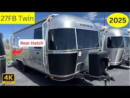 Explore the 2025 Airstream Flying Cloud 27FB Twin – Ultimate Travel Trailer Tour