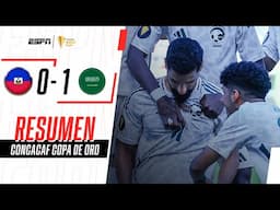 HISTÓRICO TRIUNFO DE ARABIA SAUDITA EN LA CONCACAF COPA DE ORO | Haití 0-1 Arabia Saudita | RESUMEN