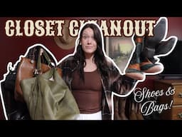 EXTREME Closet Cleanout After TOO MUCH THRIFTING | The ACCESSORY OVERLOAD is Real!