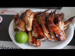 (SHORTS) I love the BBQ CHICKEN WINGS at this stall! (Old Airport Road Food Centre, Singapore)