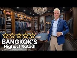 I Got a Custom Tailored Casual Suit at Bangkok's HIGHEST RATED Tailor!