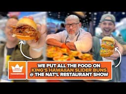 We King's Hawaiian Slider Bun'd The Entire National Restaurant Show