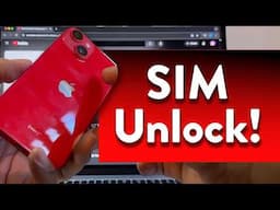 🔥 How to Unlock iPhone from Carrier - SIM Not Supported! 🔥