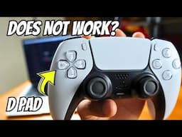 PS5 D pad not working? Try THIS!