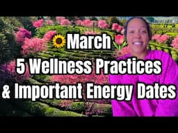 5 Wellness Practices & Important Dates: Planet Parade, Eclipses, Retrogrades, Spring Equinox, & More