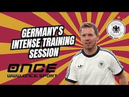 Germany’s Intense Training Session 🇩🇪 | Julian Nagelsmann’s Full Tactical Workout