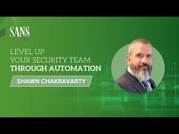 Level Up Your Security Team Through Automation