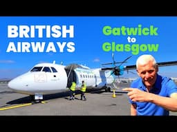 A QUIRKY DOMESTIC FLIGHT | Book BA and fly Emerald Airlines Gatwick to Glasgow