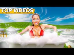 Bubble Bath Showdown: Last One in Gets Pruney! | Alexa Rivera