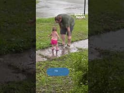 Just a dad, a daughter, and a little rain magic