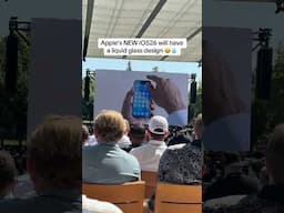 iOS 26 NEW Liquid Glass Design (First Look!)