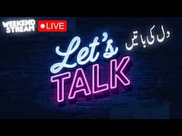 Let's Talk | Eid Special Live Stream | No Game | Radiator