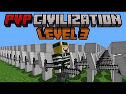Minecraft but it's the PVP CIVILIZATION: Part 2 | Evbo