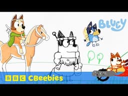 Bluey Goes on a Quest! Where’s the Dragon? 🐲  | CBeebies