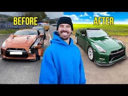 I REBUILT A WRECKED NISSAN GTR | FULL BUILD
