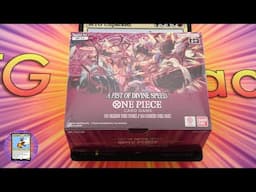 One Piece A Fist of Divine Speed Booster Box Opening