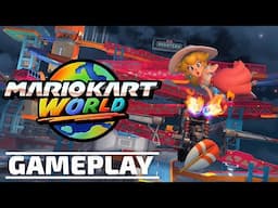 Mario Kart World Mushroom Cup Gameplay - Switch 2