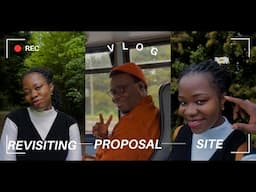 Saturday Vlog: Revisiting our proposal site with hubby
