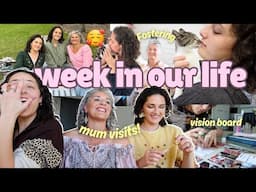 WEEKLY VLOG: first foster dog, Q&A with mum, vision board, apartment shopping! 🥳🌸