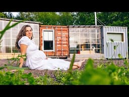 Before Baby Arrives… We Finally UPGRADED Our Shipping Container Kitchen