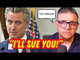 Gavin Newsom doesn't want YOU to SEE THIS! Threatens to SUE ME!