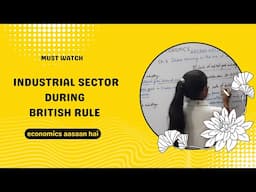 Industrial sector | Decline of handicraft industry and their adverse effect | During British rule |