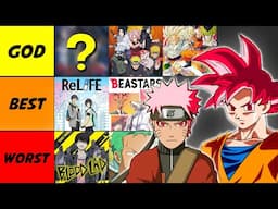 Anime Ranked 3: All God Level ?(Naruto Shippuden, Dragon Ball Z)