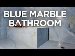 A Bathroom Designed to Feel Like the Sky — Crafted in Blue Celeste