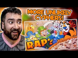 REACTION - UNLIKELY CYPHERS: CEREAL MASCOTS | THE STUPENDIUM feat. Rustage, CG5, Daddyphatsnaps, etc