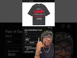 Sinners movie Fear of God T-Shirt Drop sold out immediately!