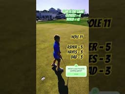 Best Putting Practice Game with the kids #golf #golftips #golflife #jrgolfer #golfinstruction