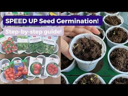 How to Germinate Seeds for Garden FAST