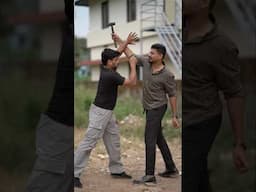 ചുറ്റിക കൊണ്ട് തലയിൽ അടിച്ചാൽ. . #karate #fight #fighting