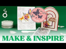 See Crafti Potential Create Using the Butterfly Frames Tonic Craft Kit | Tonic Studios