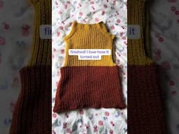 Knit Vest for Mom