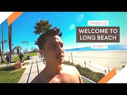 vlog 1 • hello again 🥹 + welcome to LONG BEACH + meet my BOYFRIEND!