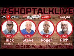 Join me on Shop Talk Live tonight!
