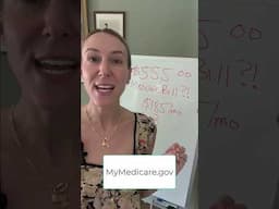 $555 Medicare Bill when turning 65?!