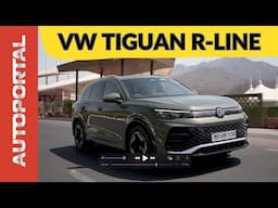 VW Tiguan R Line - ADAS, Interiors, features, 200bhp engine, full details