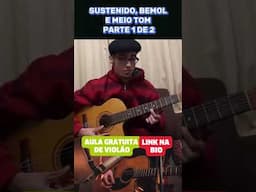 Sustenido, bemol e meio tom parte 1 de 2