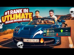 #1 Rank In Utlimate Royale 💀 Insane Driving Skills 😳 | Pubg Mobile | How Brand