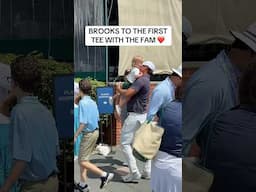 Brooksy with all the support on Saturday ❤️ #golf #USOpen #brookskoepka