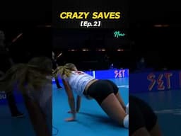Insane Volleyball Saves [Ep.02] - 🔥 Unstoppable Hustle 🏐 #shorts