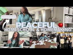 Peaceful Homeschool Homemaking Vlog