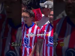 Diego Simeone was on his knees after this miss from Alexander Sørloth 🙃