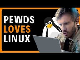 The New PewDiePie Linux Video is WILD.. A Custom Rice BUILD
